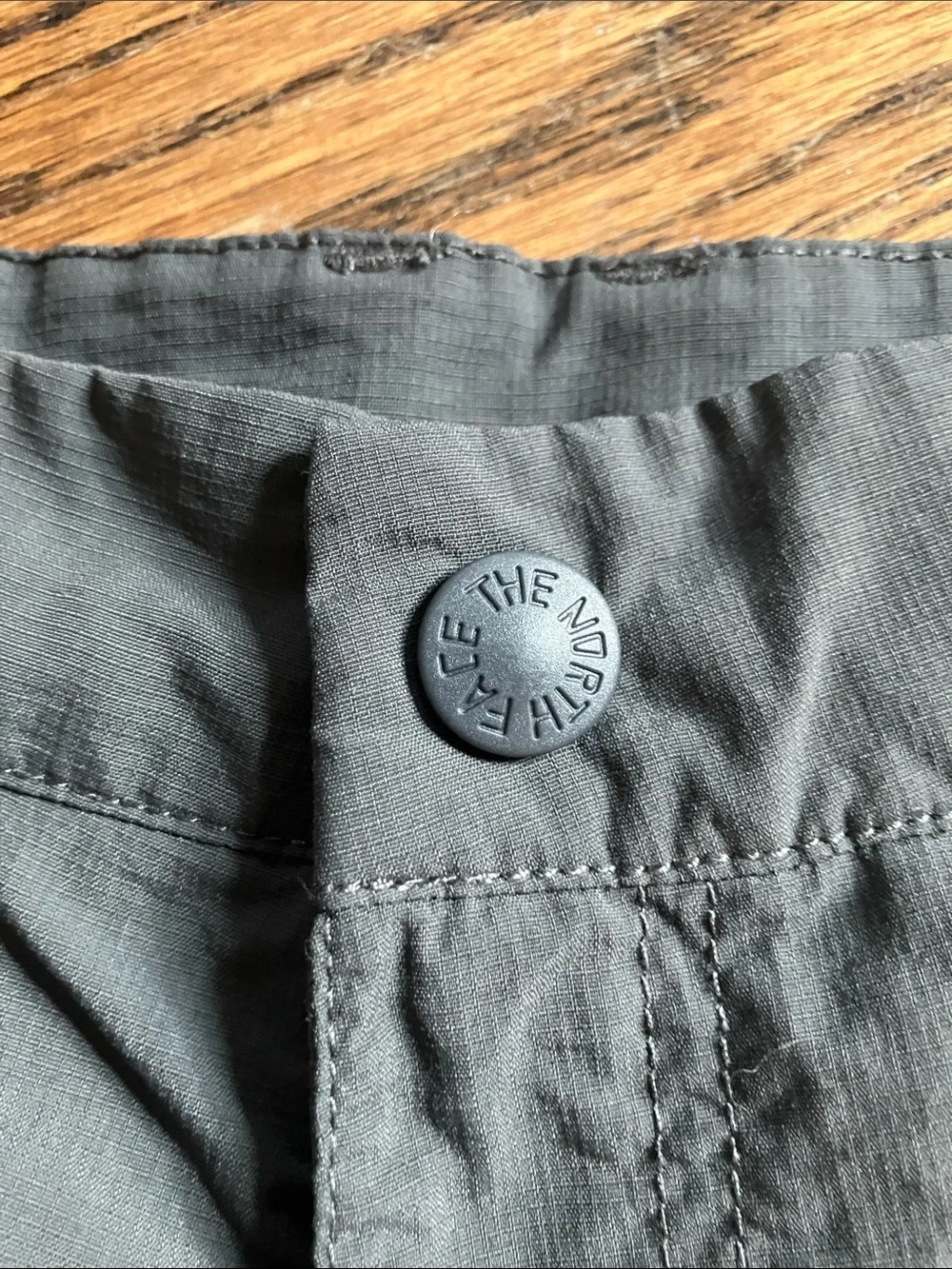 The North Face Men's Gray Outdoor Hybrid Shorts